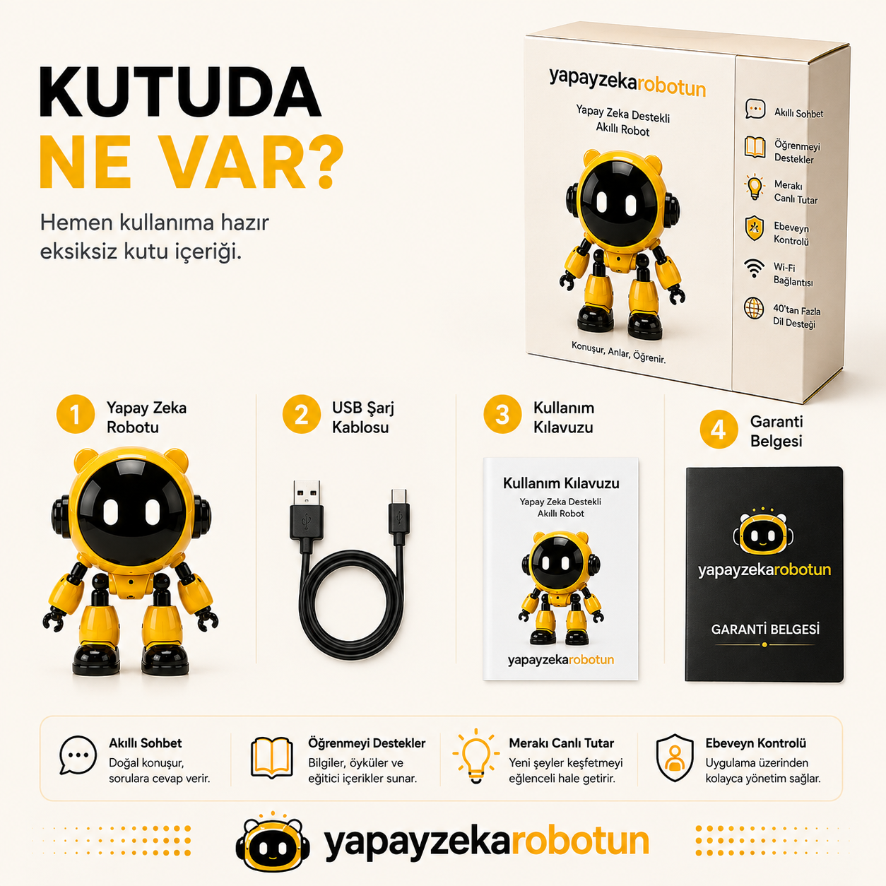 "HELLO BUDDY" Yapay Zekâ Destekli Akıllı Robot 4.0 🤖