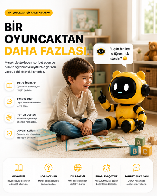 EON  Yapay Zekâ Destekli Akıllı Robot 4.0 🤖